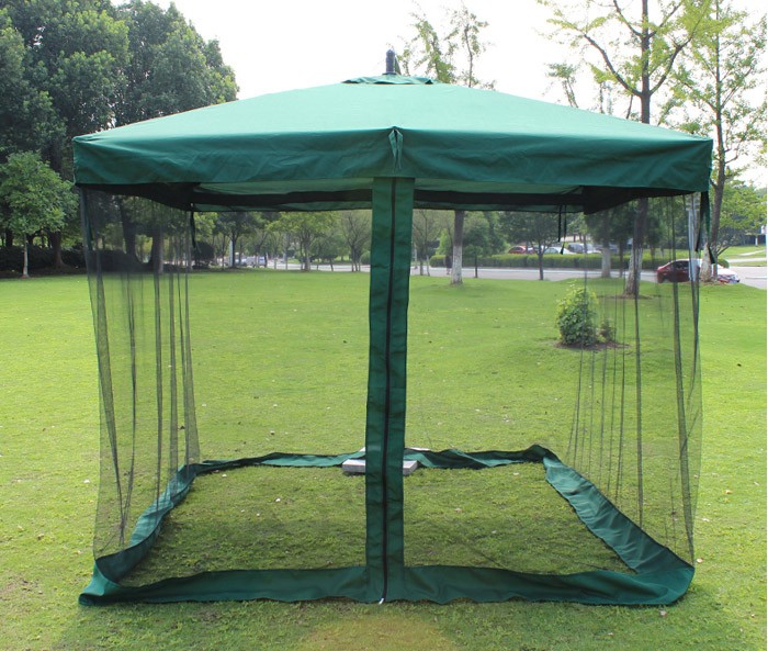 卸売カスタム高-エンドガーデンの傘の蚊帳